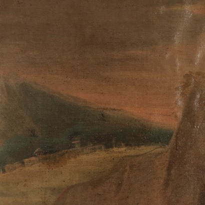 Attributed To Giovanni Battista Ronchelli Oil On Canvas 18th Century