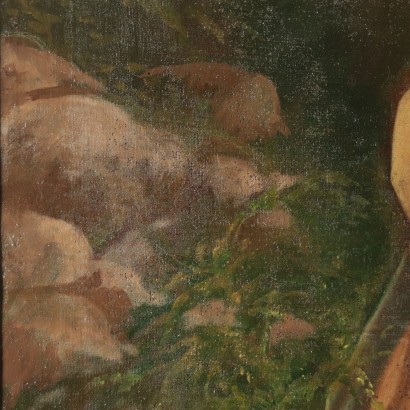 Attributed To Giovanni Battista Ronchelli Oil On Canvas 18th Century