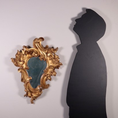 antiguo, espejo, espejo antiguo, espejo antiguo, espejo italiano antiguo, espejo antiguo, espejo neoclásico, espejo del siglo XIX - antigüedades, marco, marco antiguo, marco antiguo, marco italiano antiguo, marco antiguo, marco neoclásico, marco del siglo XIX, Espejo romano de la época barroca