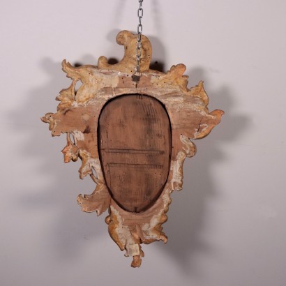 antiguo, espejo, espejo antiguo, espejo antiguo, espejo italiano antiguo, espejo antiguo, espejo neoclásico, espejo del siglo XIX - antigüedades, marco, marco antiguo, marco antiguo, marco italiano antiguo, marco antiguo, marco neoclásico, marco del siglo XIX, Espejo romano de la época barroca