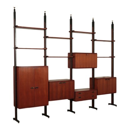 modernariato, modernariato di design, libreria, libreria modernariato, libreria di modernariato, libreria italiana, libreria vintage, libreria anni '60, libreria design anni 60