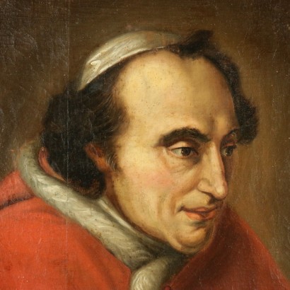 arte, arte italiana, pittura antica italiana,Ritratto di Papa Pio VII