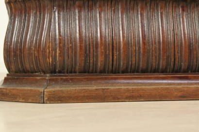 Bottega del 900, de estilo neorrenacentista, péndulo péndulo neo-renacimiento temprano, 900, 900 nogal péndulo, el péndulo, un péndulo péndulo Italia