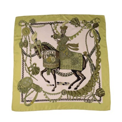 Foulard Hermès Le Timbalier Vintage