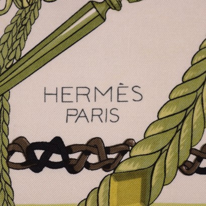 Foulard Hermès Le Timbalier Vintage