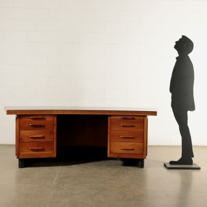 modernariato, modernariato di design, scrivania, scrivania modernariato, scrivania di modernariato, scrivania italiana, scrivania vintage, scrivania anni '60, scrivania design anni 60,Scrivania Anni 50