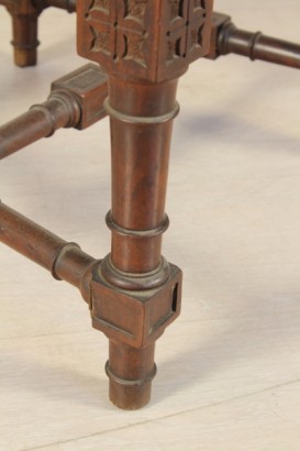 Bottega del 900, neo-Renaissance, neo-Renaissance, 10 group chairs, chairs, chairs, chairs early 900 900 Walnut chairs, chairs, Italy