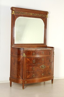 As with Art Nouveau Mirror