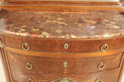 bottega del 900, liberty, como, como with mirror with mirror liberty, liberty, como, como Art Nouveau mirror mahogany, mahogany mirror, como Italy, Italy, como mirror early 900, mirror the early 900 's, 900, 900 's mirror