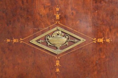 bottega del 900, liberty, bed, bed, bed, bed, mahogany Art Nouveau bed early 900, Italy, read