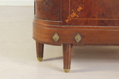 bottega del 900, liberty, bed, bed, bed, bed, mahogany Art Nouveau bed early 900, Italy, read