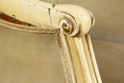 Bottega del 900, Baroque style, pair of armchairs, late Baroque armchairs, late Baroque style chairs, armchairs, chairs of meta 900 900, armchairs Armchairs Italy, lacquered wood, armchair