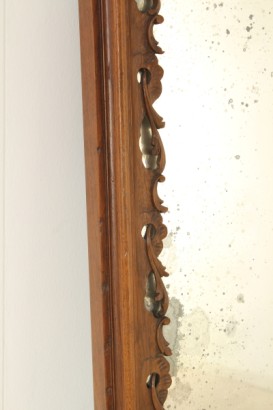 Bottega del 900, Baroque, Baroque mirror, mirror, mirror, mirror, mirror 900 destination Italy Baroque style, Walnut mirror, mirror