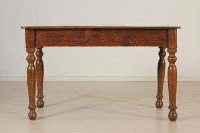 Bottega del 900, Walnut table umbertino, end table, table 800 800, table, Walnut table Italy umbertino table, table