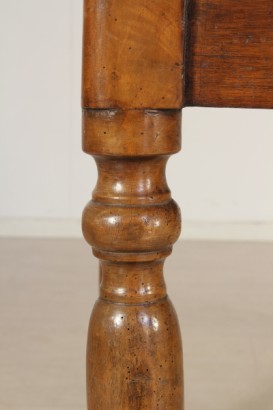 Bottega del 900, Walnut table umbertino, end table, table 800 800, table, Walnut table Italy umbertino table, table