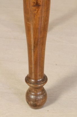 Bottega del 900, Walnut table umbertino, end table, table 800 800, table, Walnut table Italy umbertino table, table