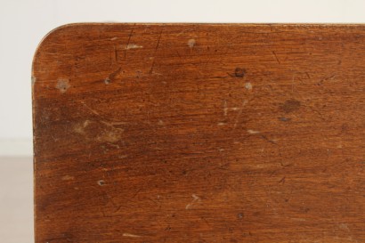 Bottega del 900, Walnut table umbertino, end table, table 800 800, table, Walnut table Italy umbertino table, table