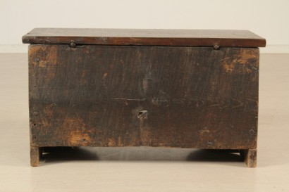 antiques, furniture, chest, chest in solid chestnut, chest half 800, 800 chest, chest Italy, chest