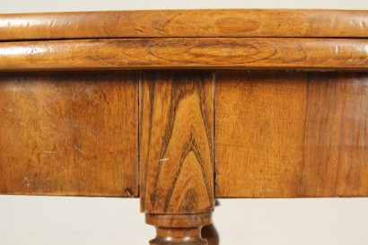 antique Walnut console table, console table, console table, console 800 destination Italy, opening console, console