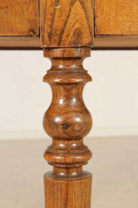 antique Walnut console table, console table, console table, console 800 destination Italy, opening console, console