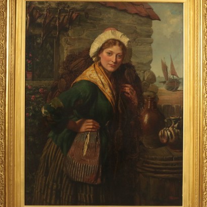 John Templeton Lucas Oil On Canvas 19th Century