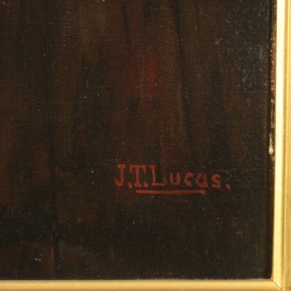 John Templeton Lucas Oil On Canvas 19th Century