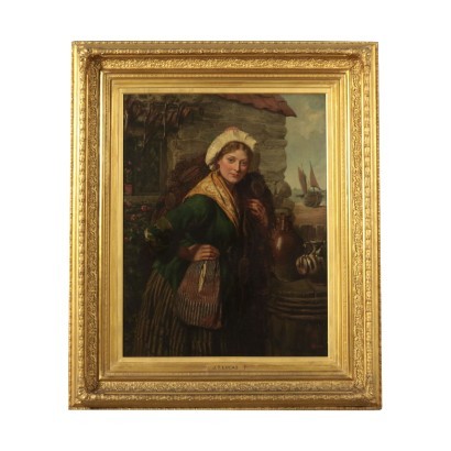 John Templeton Lucas Oil On Canvas 19th Century