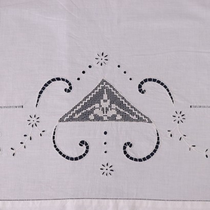 antiquariato, lenzuola, antiquariato lenzuola, lenzuola antica, lenzuola antica italiana, lenzuola di antiquariato, lenzuola neoclassico, lenzuola del 800 finte,Finta Matrimoniale con Finte Cuscini
