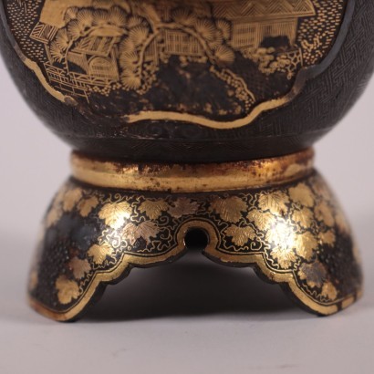 Komai Incense Burner Iron Japan Meiji Period (1869-1912)