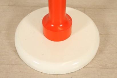 appendiabiti di modernariato, appendiabiti in legno laccato, bracci girevoli, appendiabiti anni 60