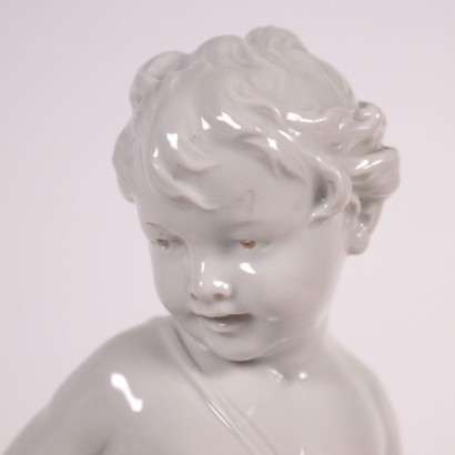 Capodimonte Porcelain Statue Naples Italy 20th Century