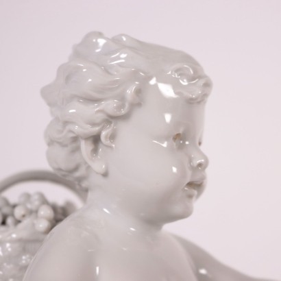 Capodimonte Porcelain Statue Naples Italy 20th Century