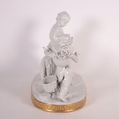 Capodimonte Porcelain Statue Naples Italy 20th Century