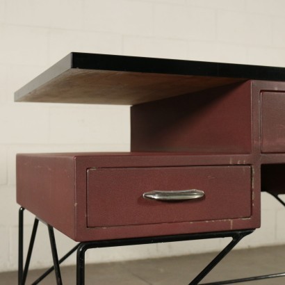 modernariato, modernariato di design, scrivania, scrivania modernariato, scrivania di modernariato, scrivania italiana, scrivania vintage, scrivania anni '60, scrivania design anni 60