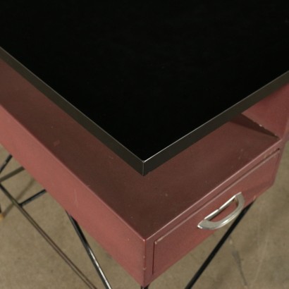 modernariato, modernariato di design, scrivania, scrivania modernariato, scrivania di modernariato, scrivania italiana, scrivania vintage, scrivania anni '60, scrivania design anni 60