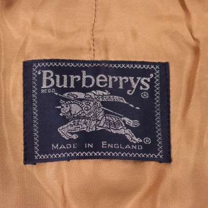 Cappotto Uomo Vintage Burberrys