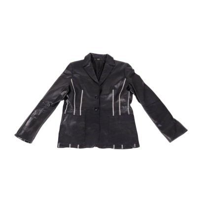 Gianfranco Ferrè Leather Jacket Milan Italy