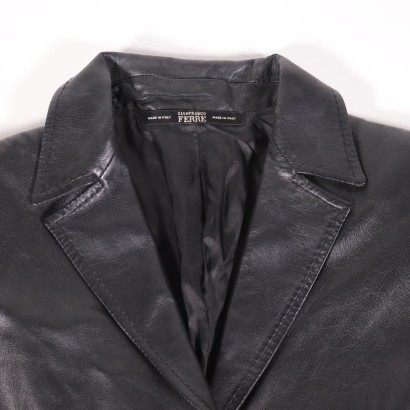 Gianfranco Ferrè Leather Jacket Milan Italy