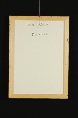 arte contemporanea, giorgio chiesi, Giorgio Chiesi 1941, smalto e colori su tela