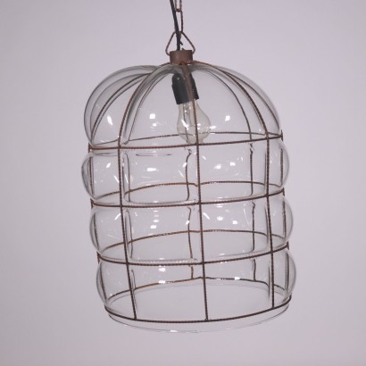 Lampadario Vetro Soffiato