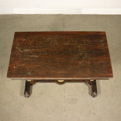 Napoleon III Coffee Table Wood Bronze Italy Third Quarter 19th Century