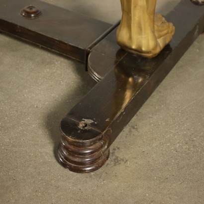 Napoleon III Coffee Table Wood Bronze Italy Third Quarter 19th Century