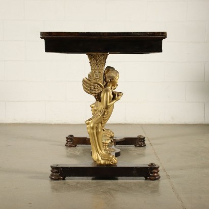 Napoleon III Coffee Table Wood Bronze Italy Third Quarter 19th Century