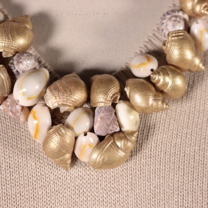 maglione blumarine, maglieria blumarine, blumarine by anna molinari,Maglione Conchiglie Blumarine