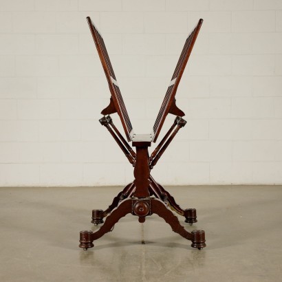 antiquariato, inginocchiatoio, antiquariato inginocchiatoio, inginocchiatoio antico, inginocchiatoio antico italiano, inginocchiatoio di antiquariato, inginocchiatoio neoclassico, inginocchiatoio del 800,Cavalletto Porta Disegni