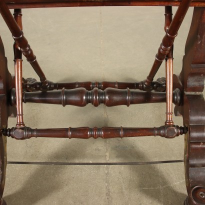 antiquariato, inginocchiatoio, antiquariato inginocchiatoio, inginocchiatoio antico, inginocchiatoio antico italiano, inginocchiatoio di antiquariato, inginocchiatoio neoclassico, inginocchiatoio del 800,Cavalletto Porta Disegni