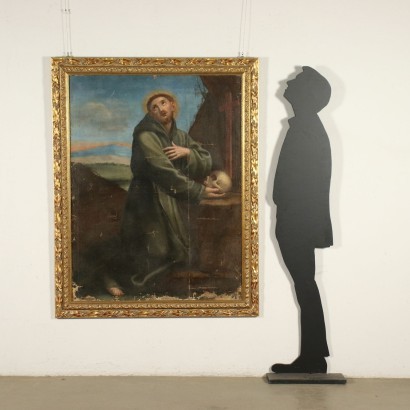 San Francesco in meditazione