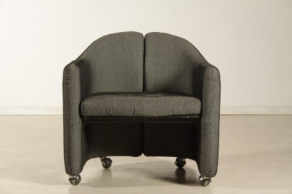 Armchair Tafesse PS 142_7761 armchair tafesse ps142, armchair ps142 eugenio gerli, metal frame, padding in polyurethane foam, fabric cover