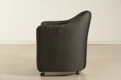 Armchair Tafesse PS 142_7762 armchair tafesse ps142, armchair ps142 eugenio gerli, metal frame, padding in polyurethane foam, fabric cover