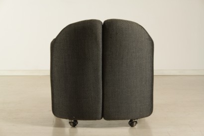Armchair Tafesse PS 142_7763 armchair tafesse ps142, armchair ps142 eugenio gerli, metal frame, padding in polyurethane foam, fabric cover